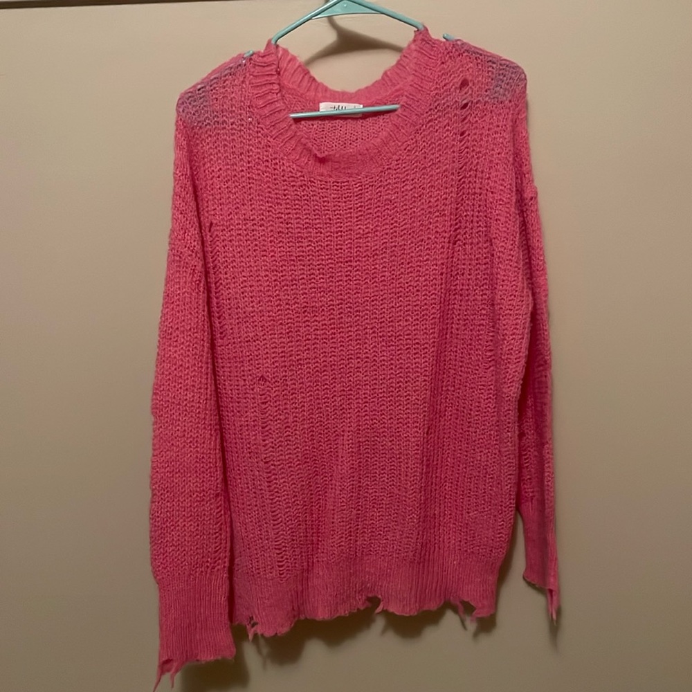 Shop Talulah Medium Distressed Sweater